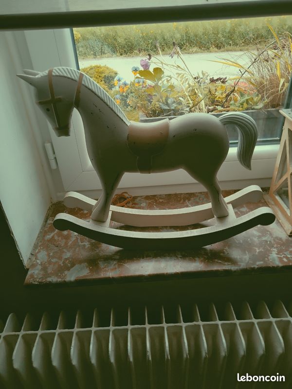Déco petit cheval bois (image 2)