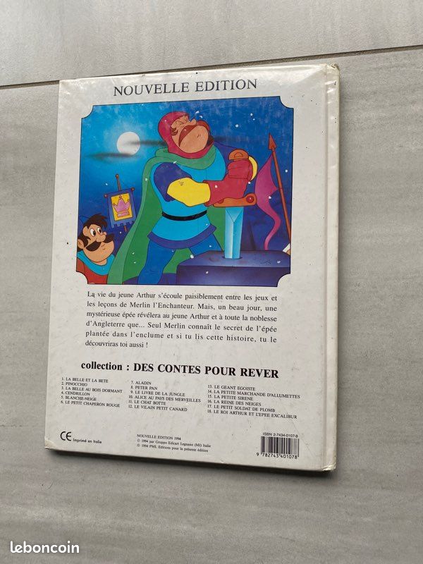 Livre le roi Arthur et l’épée Excalibur (image 3)