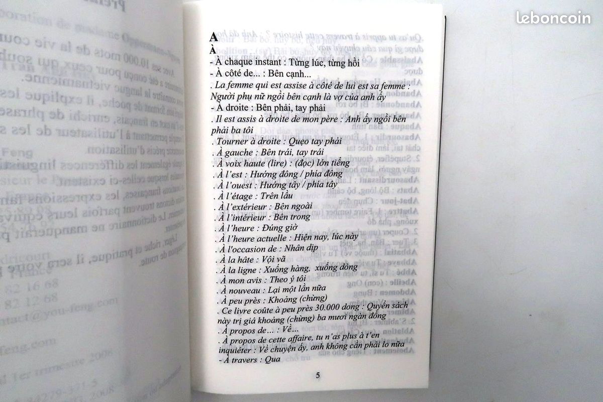 Dictionnaire de poche français-vietnamien: (10 000 mots usuels) - Tuan Anh Tran (image 2)