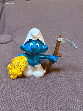 Figurine Schtroumpf Capitaine – Version Bleue, Référence 20141, Schleich, TBE
