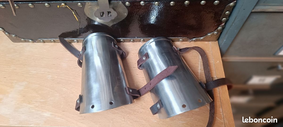6 pièces d'armure acier (image 2)