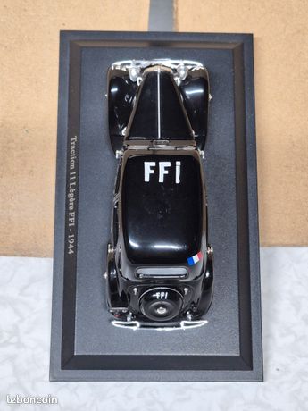 Dubray 1/43 Citroën Traction 11 B – Police FFI 1945, Résine, Collection