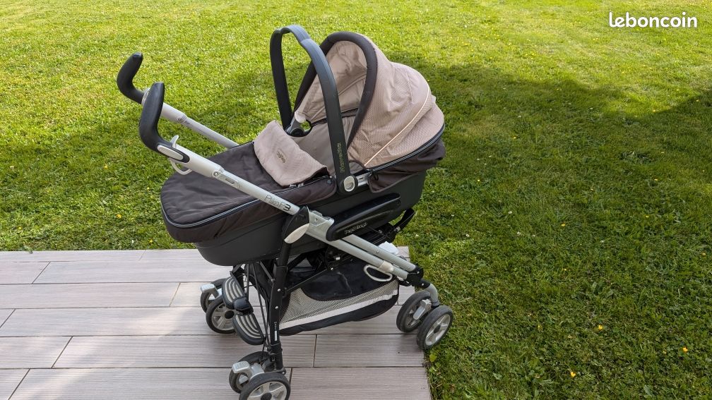 Pliko P3 Protection Pluie Poussette Peg Perego Habillage Pluie