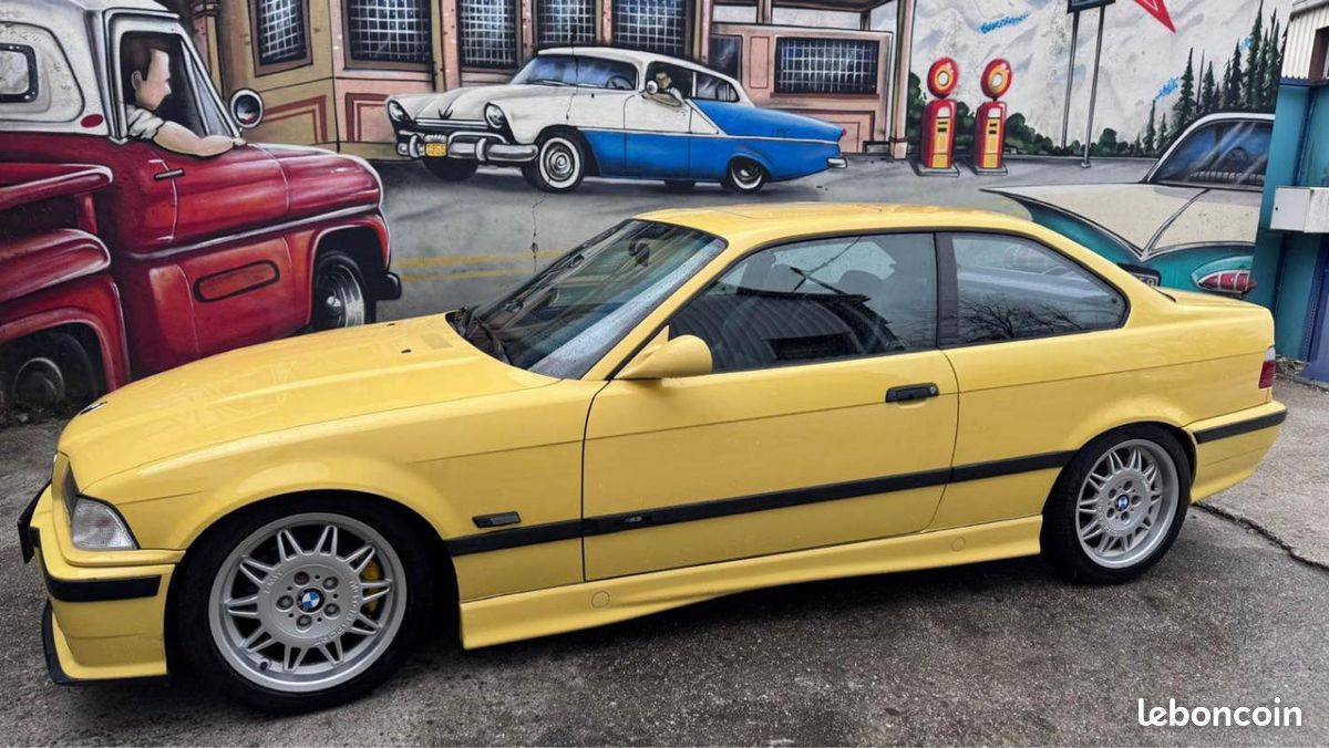 BMW M3 3.0 jaune dakar reprise possible (image 12)