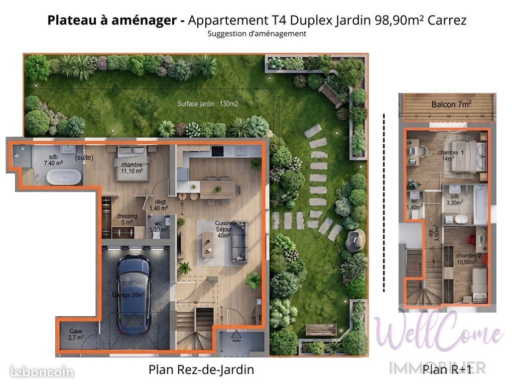 Appartement 4 pièces 98 m² · à Grésy-sur-Aix · 98 m² · 253 000 €