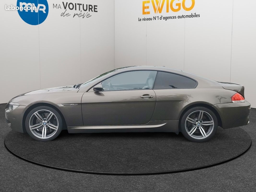 Bmw m6 coupe 5.0l ( e63 ) v10 507ch smg7 bva - cuir merino - ciel de toit alcantara - garantie 6 mois (image 19)