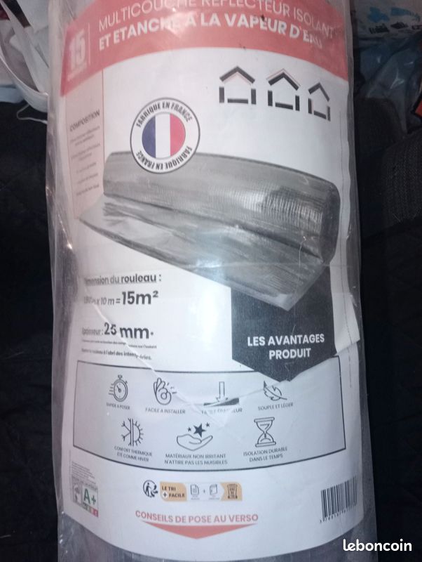 Rouleau isolant 15 couches neuf (image 5)