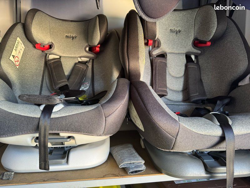 Sièges auto isofix Migo One 360° Gris (lot de 2) (image 3)