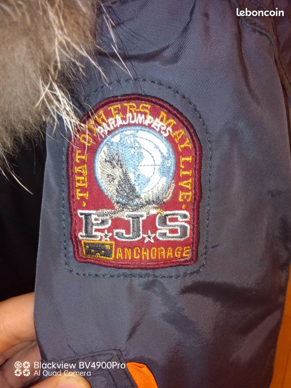 Parajumpers Righ Hand Masterpiece Blue Navy Taille S Très bon état (image 3)
