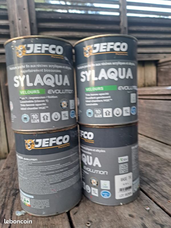 Peinture 9 pots 1l jefco sylaqua (image 4)