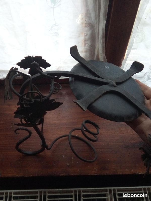 Support pour plante d'intérieur en métal (image 3)
