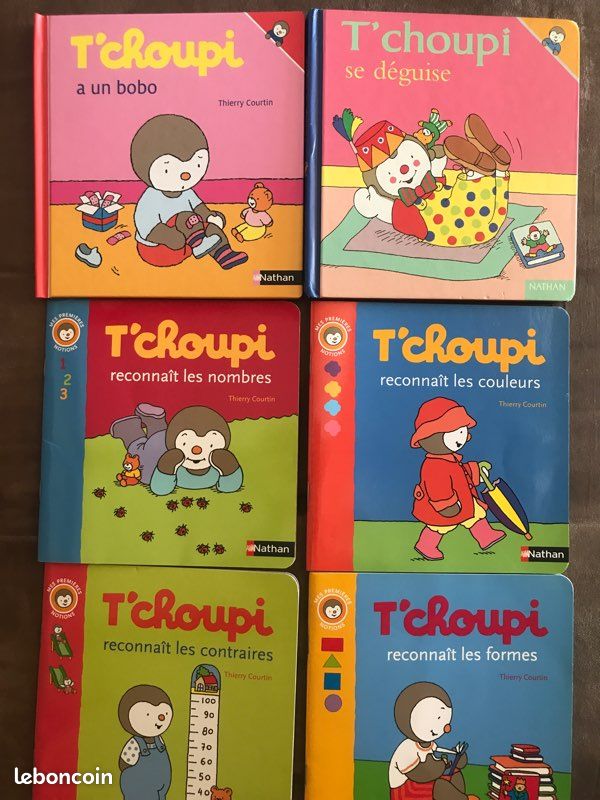 6 livres T’choupi (image 2)