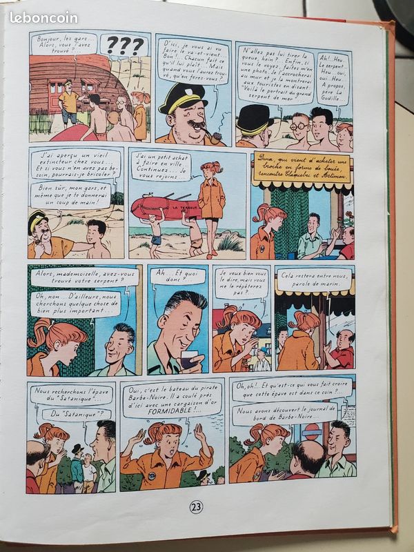 BD les 4 as et le serpent de mer (image 6)
