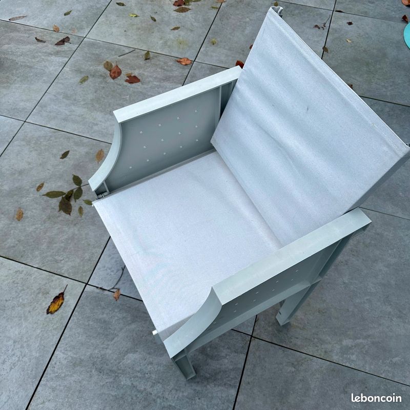 Chaise Starck XO pliable plastique et toile (image 5)