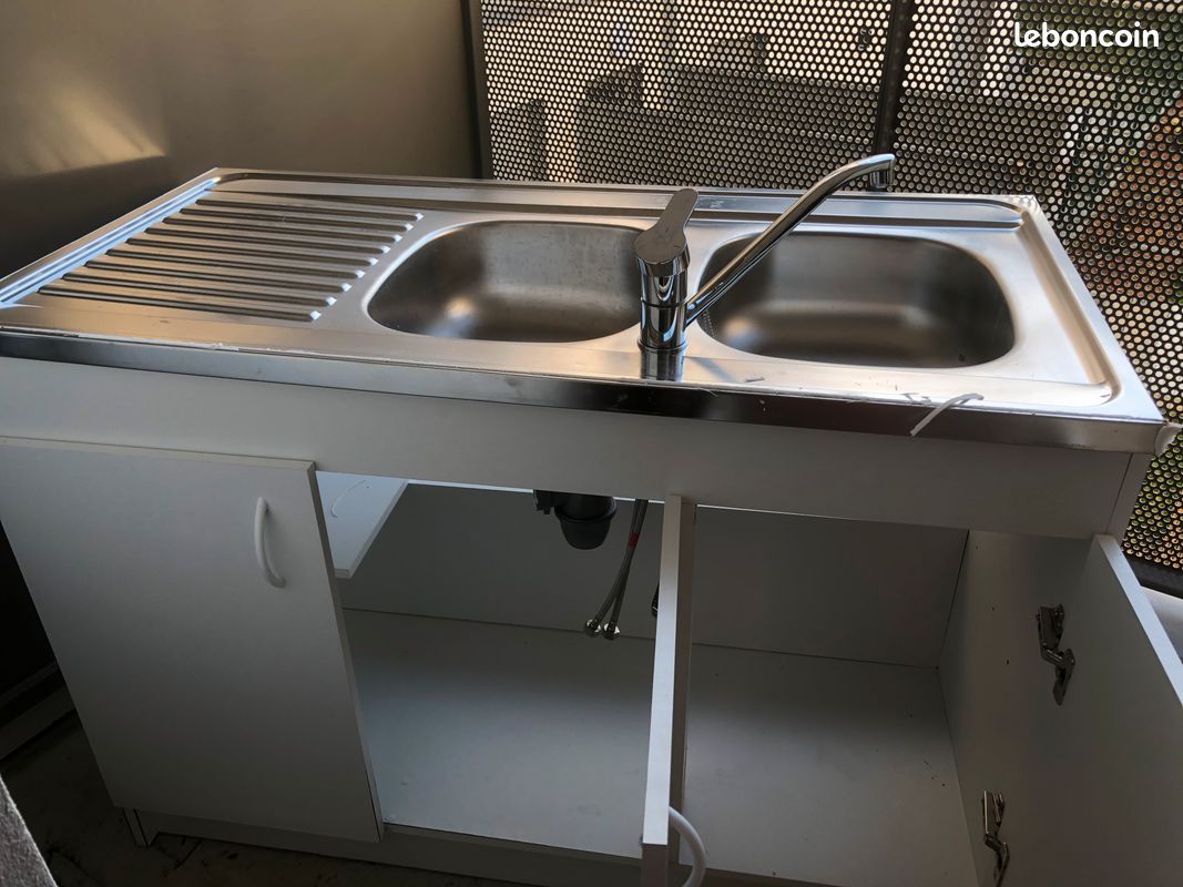 Meuble sous évier cuisine complet (image 2)