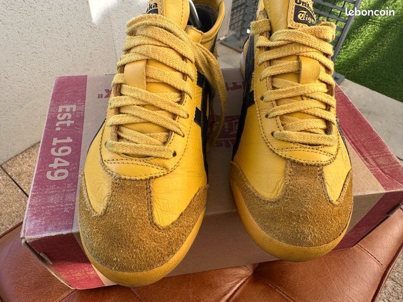 66 Yellow Onitsuka Tiger Mexico 66 Jaune Asics Mexico 66 Jaune Store