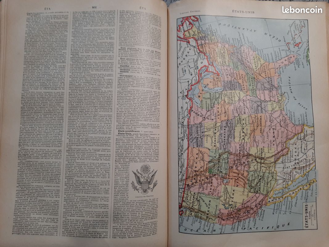 Dictionnaire larousse universel 1922 en deux volumes (image 6)