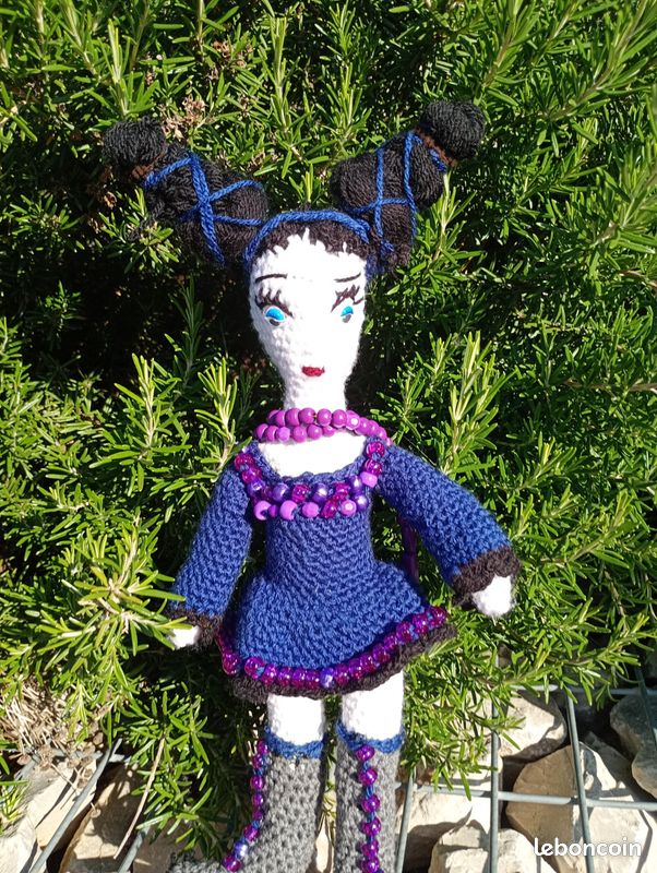 Poupée crochet exclusivement avec l'histoir AlenaSalich des poupées avec histoire (image 8)