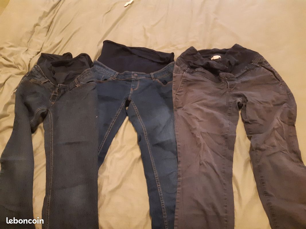 Lot vêtements de grossesse T38 (image 1)