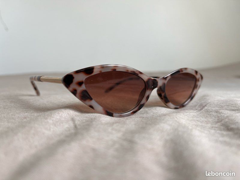 Lunette de Soleil Fine Écaillée Doré TopShop Accessoires Bagagerie