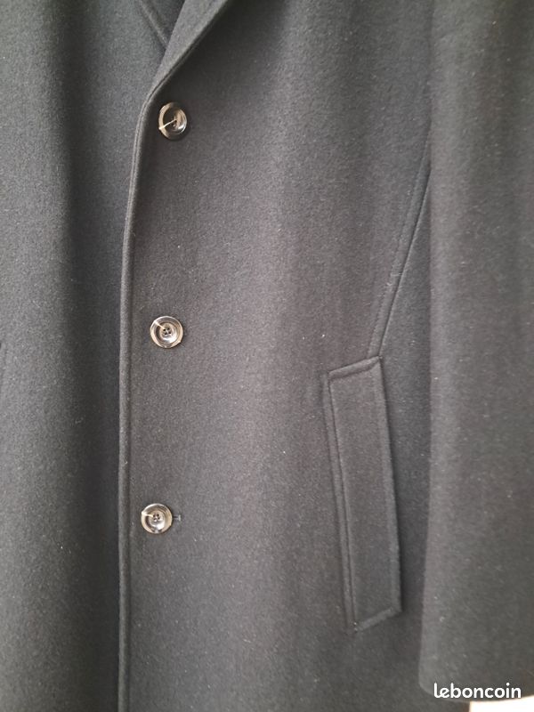 Manteau noir homme taille M/L (image 3)