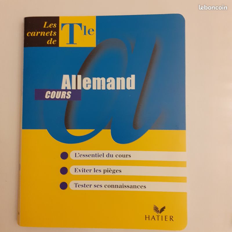 Allemand: Annales, cours, exercices (image 2)