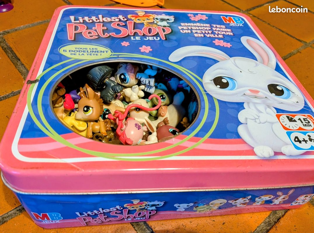 Gros Lot Petshop : 3 Maisons + 18 Figurines + Arbre Zooble + Accessoires - Occasion