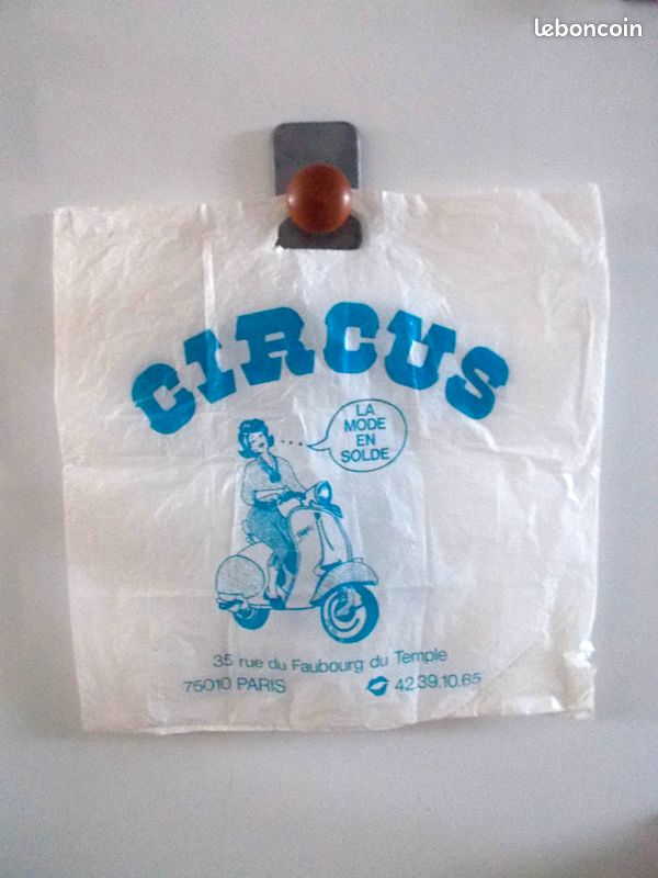 Sac Publicitaire Vintage Vespa Paris Collection