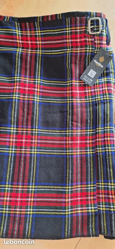 Kilt Hybride de Luxe - Tartan Box Plissé | Kilt écossais - Scottish Kilt Kilt Hybride de Luxe - Tartan Box Plissé | Kilt écossais - Scottish Kilt