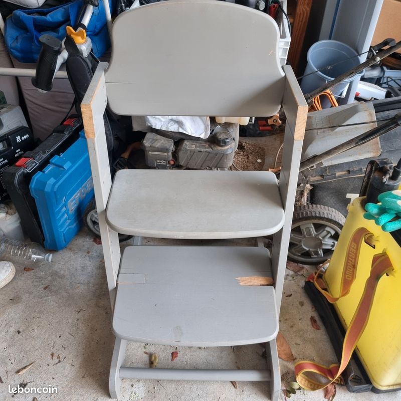Chaise bébé customisee (image 1)