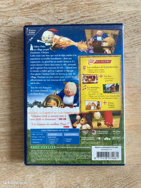 Chicken Little DVD (image 2)