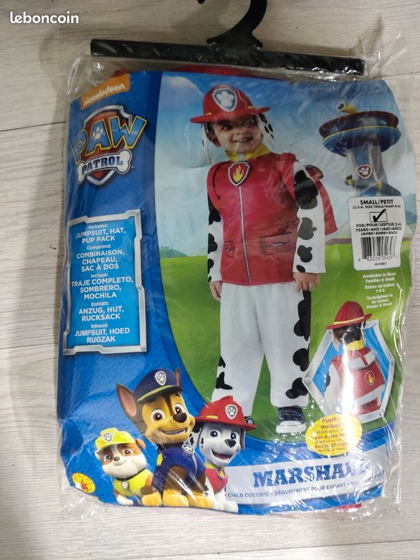 Déguisement enfant Marshall PAW Patrol (image 1)