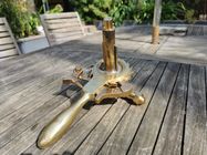 Lot De 4 Taquets D’Amarrage En Bronze Pour Bateau – Fixation Solide Pour Quai, Ponton, Canoë, Kayak Et Projets Nautiques DIY