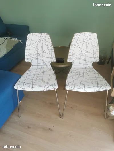 Lot de 2 chaises (image 1)