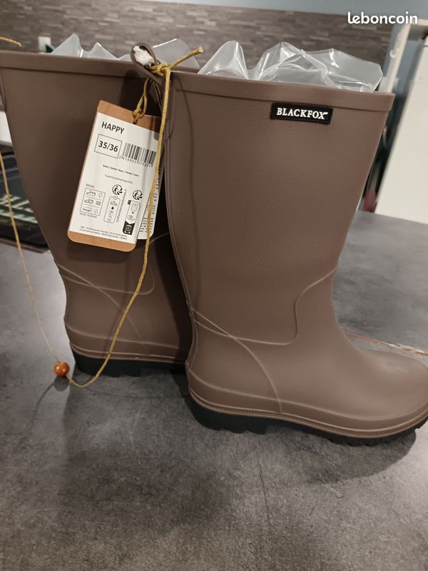 Bottes de pluie taille 35/ 36 (image 1)