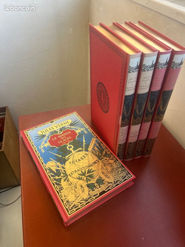Jules Verne - Ed. Atlas 2010 - Hetzel - 51 volumes quasi compléte (image 8)