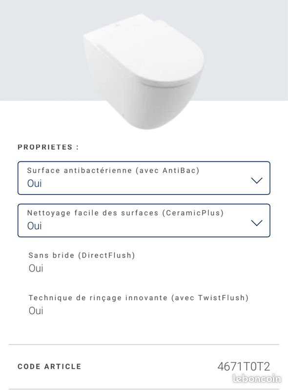 WC villeroy & boch (image 4)