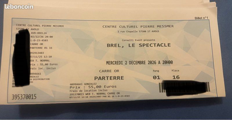 Spectacle Brel (image 1)