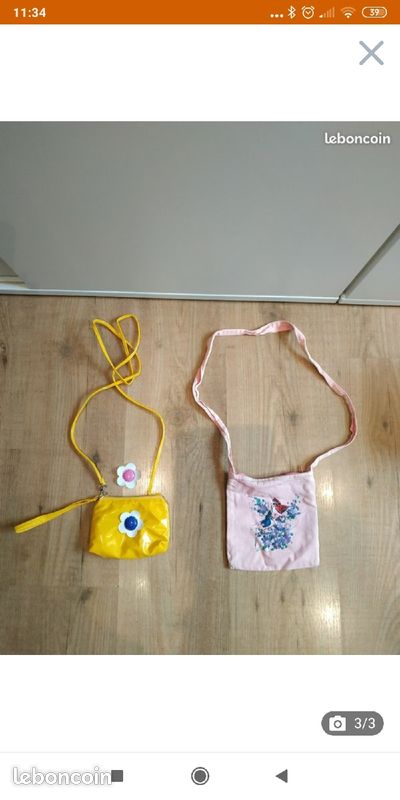 Lot de sacs pour petite fille Okaïdi / Little Pet shop (image 3)