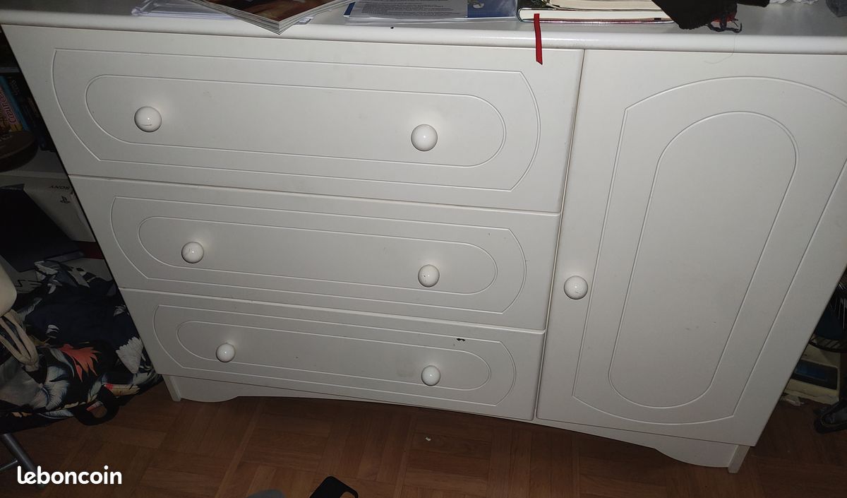 Armoire + commode Sauthon (image 1)