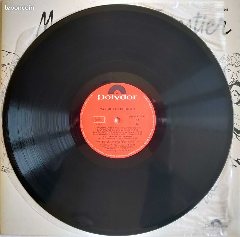Maxime Le Forestier 33T Vinyle (image 5)