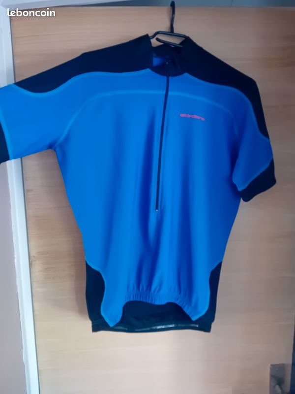 Maillot Cyclisme Giordana – Taille L, Unisexe, Manches Courtes, Occasion