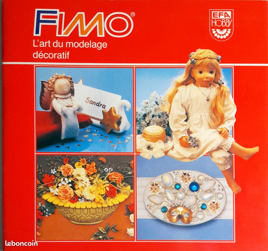 Livre artisanat d'art - "Fimo - L'art du modelage décoratif" (image 1)