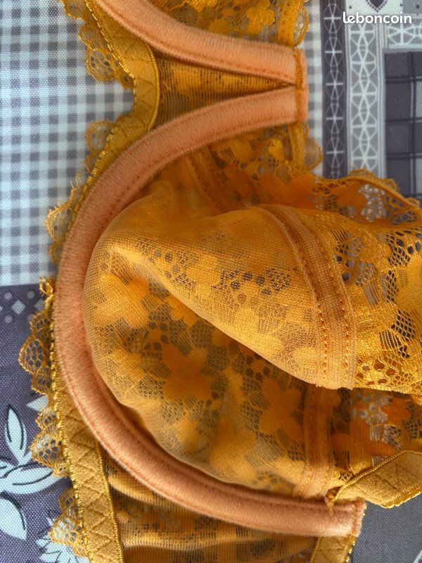 Rubans-foulards orange à imprimé rétro - Autres accessoires