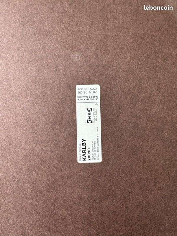 Comptoir bar IKEA pour cuisine pieds incliné (image 4)