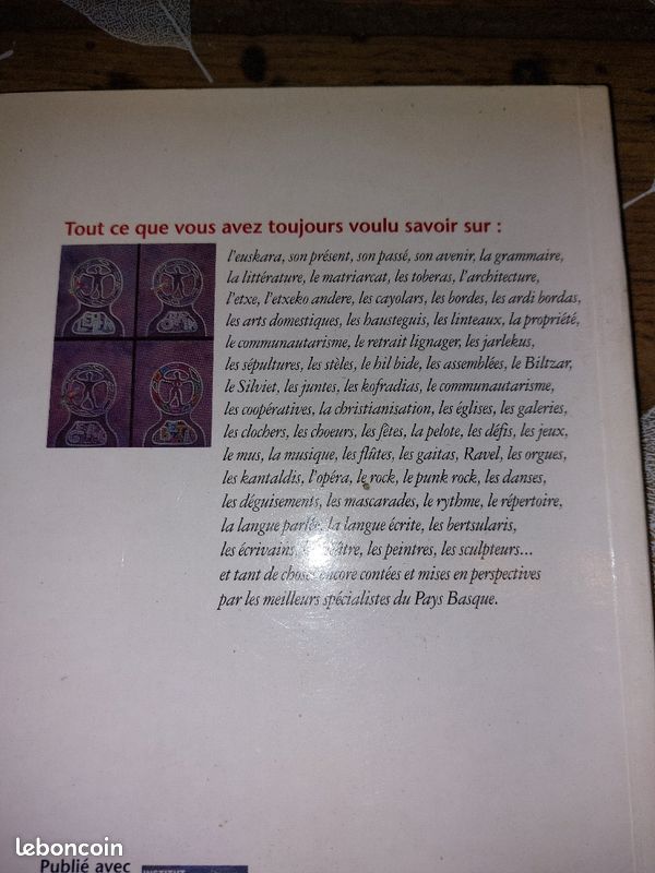 Dictionnaire thématique de culture et civilisation basques (image 2)