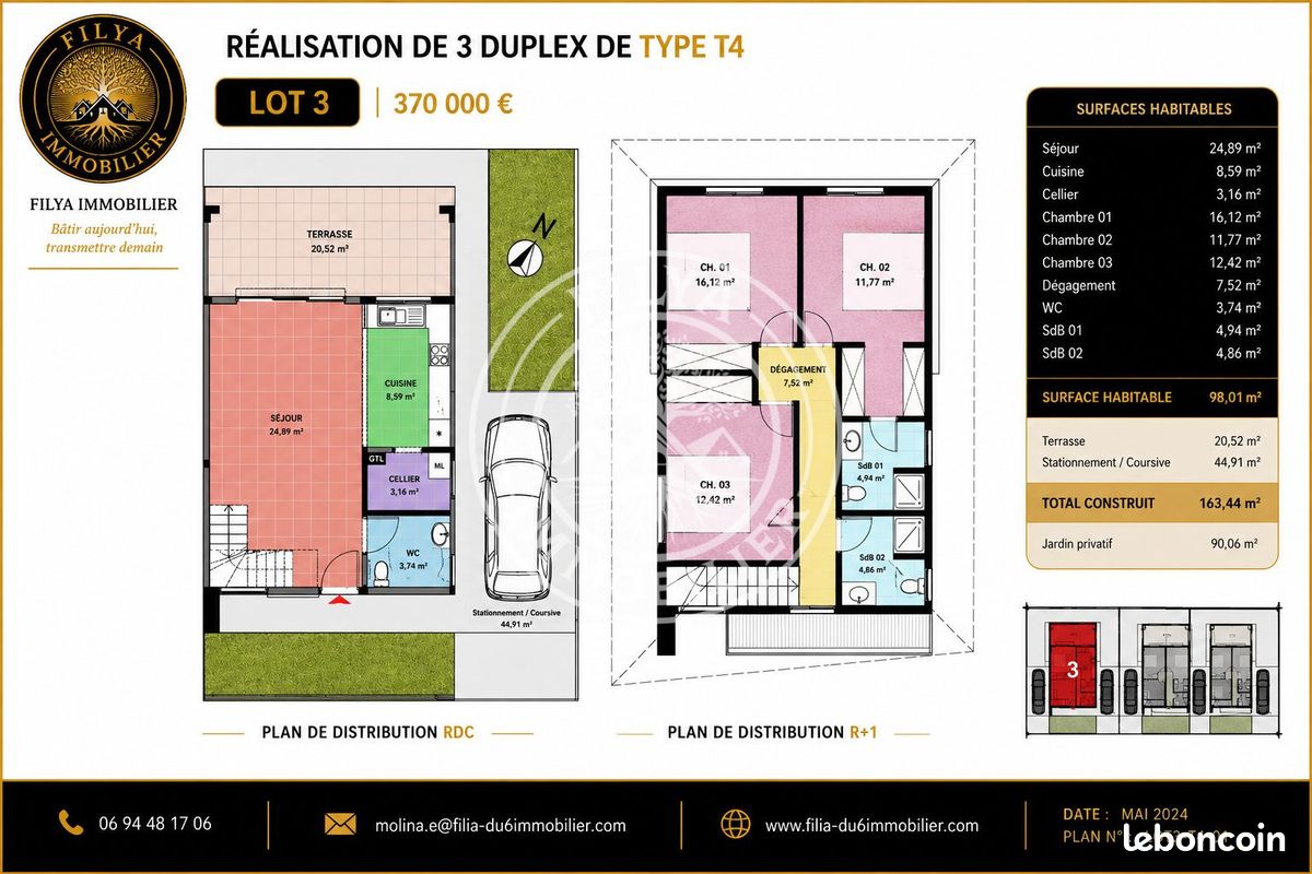 Villa 4 pièces 98 m² (image 6)