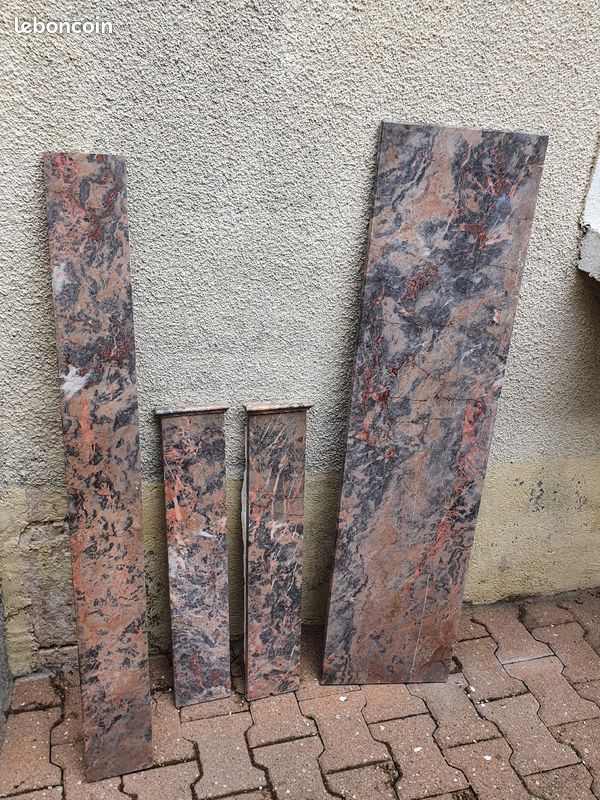 Encadrement de cheminée en marbre (image 1)