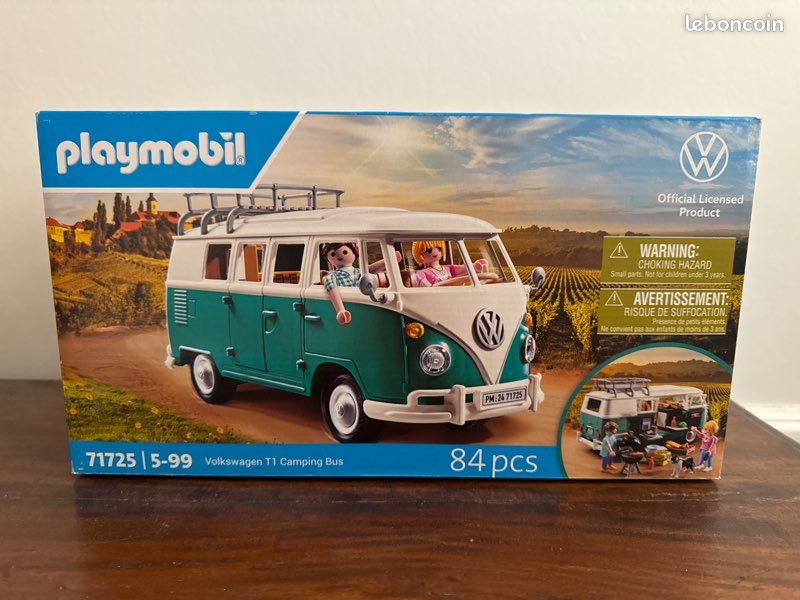 Volkswagen Combi T1 Vert - Playmobil Classic Cars 71725 - Prix & Rareté