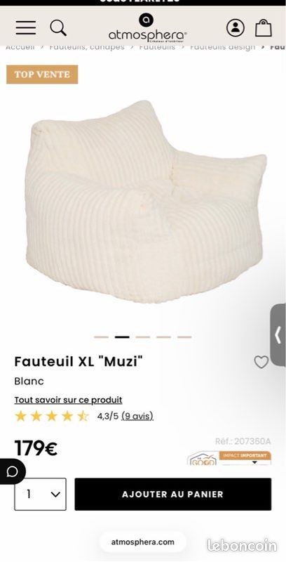 Pouf muzi atmosphèra (image 7)